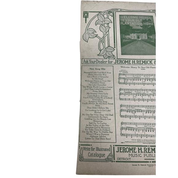 1916 Whose Pretty Baby Are You Now Sheet Music Gus Kahn Egbert Van Alstyne - Picture 8 of 8